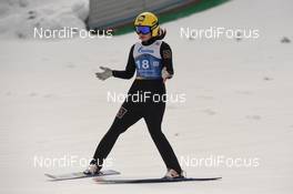 24.03.2019, Chaikovsky, Russia (RUS): Sofia Tikhonova (RUS) - FIS world cup ski jumping ladies, individual HS140, Chaikovsky (RUS). www.nordicfocus.com. © Tumashov/NordicFocus. Every downloaded picture is fee-liable.