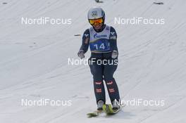24.03.2019, Chaikovsky, Russia (RUS): Jacqueline Seifriedsberger (AUT) - FIS world cup ski jumping ladies, individual HS140, Chaikovsky (RUS). www.nordicfocus.com. © Tumashov/NordicFocus. Every downloaded picture is fee-liable.