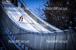 27.02.2019, Seefeld, Austria (AUT): Stolz Daniela Iraschko (AUT) - FIS nordic world ski championships, ski jumping ladies, individual HS109, Seefeld (AUT). www.nordicfocus.com. © Modica/NordicFocus. Every downloaded picture is fee-liable.