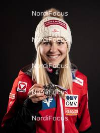 26.02.2019, Seefeld, Austria (AUT): Chiara Hoelzl (AUT) - FIS nordic world ski championships, ski jumping ladies, medals, Seefeld (AUT). www.nordicfocus.com. Free handout image for editorial use for print and online media. No secondary purchase. © GEPA-pictures/WSC Seefeld 2019 