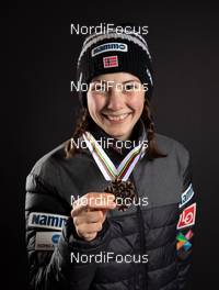 26.02.2019, Seefeld, Austria (AUT): Silje Opseth (NOR) - FIS nordic world ski championships, ski jumping ladies, medals, Seefeld (AUT). www.nordicfocus.com. Free handout image for editorial use for print and online media. No secondary purchase. © GEPA-pictures/WSC Seefeld 2019 
