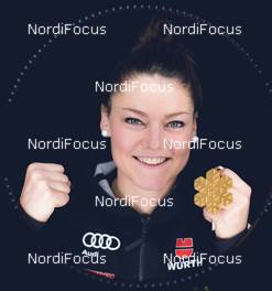 27.02.2019, Seefeld, Austria (AUT): Carina Vogt (GER) - FIS nordic world ski championships, ski jumping ladies, medals, Seefeld (AUT). www.nordicfocus.com. © Modica/NordicFocus. Every downloaded picture is fee-liable.
