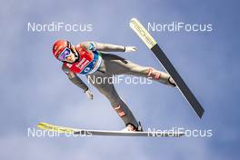 26.02.2019, Seefeld, Austria (AUT): Daniela Iraschko-Stolz (AUT) - FIS nordic world ski championships, ski jumping ladies, training, Seefeld (AUT). www.nordicfocus.com. © Modica/NordicFocus. Every downloaded picture is fee-liable.