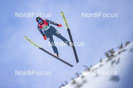 26.02.2019, Seefeld, Austria (AUT): Veronica Gianmoena (ITA) - FIS nordic world ski championships, ski jumping ladies, training, Seefeld (AUT). www.nordicfocus.com. © Modica/NordicFocus. Every downloaded picture is fee-liable.