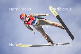 26.02.2019, Seefeld, Austria (AUT): Daniela Iraschko-Stolz (AUT) - FIS nordic world ski championships, ski jumping ladies, training, Seefeld (AUT). www.nordicfocus.com. © Modica/NordicFocus. Every downloaded picture is fee-liable.