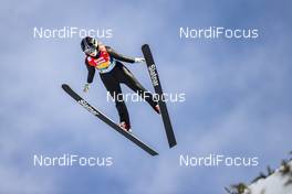 26.02.2019, Seefeld, Austria (AUT): Veronika Shishkina (KAZ) - FIS nordic world ski championships, ski jumping ladies, training, Seefeld (AUT). www.nordicfocus.com. © Modica/NordicFocus. Every downloaded picture is fee-liable.