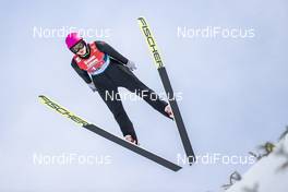 26.02.2019, Seefeld, Austria (AUT): Valentina Sderzhikova (KAZ) - FIS nordic world ski championships, ski jumping ladies, training, Seefeld (AUT). www.nordicfocus.com. © Modica/NordicFocus. Every downloaded picture is fee-liable.