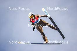 26.02.2019, Seefeld, Austria (AUT): Lucile Morat (FRA) - FIS nordic world ski championships, ski jumping ladies, training, Seefeld (AUT). www.nordicfocus.com. © Modica/NordicFocus. Every downloaded picture is fee-liable.