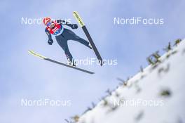 26.02.2019, Seefeld, Austria (AUT): Katharina Althaus (GER) - FIS nordic world ski championships, ski jumping ladies, training, Seefeld (AUT). www.nordicfocus.com. © Modica/NordicFocus. Every downloaded picture is fee-liable.