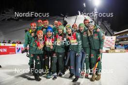 25.02.2019, Seefeld, Austria (AUT): team Germany Feature - FIS nordic world ski championships, ski jumping ladies, training, Seefeld (AUT). www.nordicfocus.com. © THIBAUT/NordicFocus. Every downloaded picture is fee-liable.