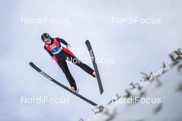 26.02.2019, Seefeld, Austria (AUT): Alina Tukhtaeva (KAZ) - FIS nordic world ski championships, ski jumping ladies, training, Seefeld (AUT). www.nordicfocus.com. © Modica/NordicFocus. Every downloaded picture is fee-liable.