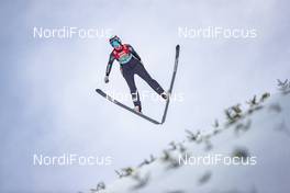 26.02.2019, Seefeld, Austria (AUT): Nina Lussi (USA) - FIS nordic world ski championships, ski jumping ladies, training, Seefeld (AUT). www.nordicfocus.com. © Modica/NordicFocus. Every downloaded picture is fee-liable.