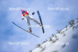 26.02.2019, Seefeld, Austria (AUT): Karolina Indrackova (CZE) - FIS nordic world ski championships, ski jumping ladies, training, Seefeld (AUT). www.nordicfocus.com. © Modica/NordicFocus. Every downloaded picture is fee-liable.