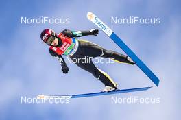26.02.2019, Seefeld, Austria (AUT): Kaori Iwabuchi (JPN) - FIS nordic world ski championships, ski jumping ladies, training, Seefeld (AUT). www.nordicfocus.com. © Modica/NordicFocus. Every downloaded picture is fee-liable.
