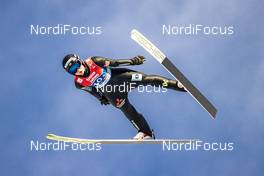 26.02.2019, Seefeld, Austria (AUT): Maren Lundby (NOR) - FIS nordic world ski championships, ski jumping ladies, training, Seefeld (AUT). www.nordicfocus.com. © Modica/NordicFocus. Every downloaded picture is fee-liable.