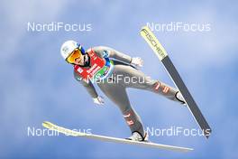 26.02.2019, Seefeld, Austria (AUT): Jacqueline Seifriedsberger (AUT) - FIS nordic world ski championships, ski jumping ladies, training, Seefeld (AUT). www.nordicfocus.com. © Modica/NordicFocus. Every downloaded picture is fee-liable.