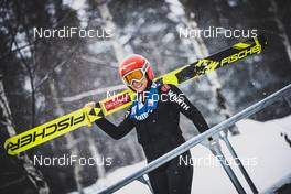 08.12.2019, Lillehammer, Norway (NOR): Katharina Althaus (GER) - FIS world cup ski jumping ladies, individual HS140, Lillehammer (NOR). www.nordicfocus.com. © Modica/NordicFocus. Every downloaded picture is fee-liable.