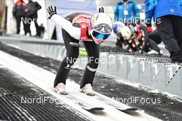13.12.2019, Klingenthal, Germany (GER): Ema Klinec (SLO) - FIS world cup ski jumping ladies, individual HS140, Klingenthal (GER). www.nordicfocus.com. © Reichert/NordicFocus. Every downloaded picture is fee-liable.