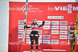 14.12.2019, Klingenthal, Germany (GER): Podium, Ema Klinec (SLO) - FIS world cup ski jumping ladies, individual HS140, Klingenthal (GER). www.nordicfocus.com. © Reichert/NordicFocus. Every downloaded picture is fee-liable.