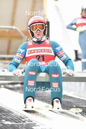 13.12.2019, Klingenthal, Germany (GER): Daniela Iraschko-Stolz (AUT) - FIS world cup ski jumping ladies, individual HS140, Klingenthal (GER). www.nordicfocus.com. © Reichert/NordicFocus. Every downloaded picture is fee-liable.