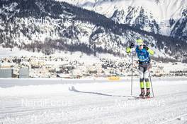 19.01.2019, St. Moritz, Switzerland (SUI): Lorezo Cerutti (ITA) - Visma Ski Classics La Diagonela, St. Moritz (SUI). www.nordicfocus.com. © Modica/NordicFocus. Every downloaded picture is fee-liable.