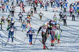 26.01.2019, Cavalese, Italy (ITA): Athletes at Minimarcialonga - Visma Ski Classics and FIS Worldloppet Cup Marcialonga, Cavalese (ITA). www.nordicfocus.com. © Rauschendorfer/NordicFocus. Every downloaded picture is fee-liable.
