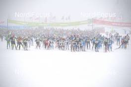 03.02.2019, Oberammergau, Germany (GER): start of the race - FIS World Loppet Koenig Ludwig Lauf, Oberammergau (GER). www.nordicfocus.com. © Rauschendorfer/NordicFocus. Every downloaded picture is fee-liable.
