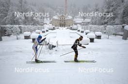 03.02.2019, Oberammergau, Germany (GER): Group of athletes - FIS World Loppet Koenig Ludwig Lauf, Oberammergau (GER). www.nordicfocus.com. © Rauschendorfer/NordicFocus. Every downloaded picture is fee-liable.