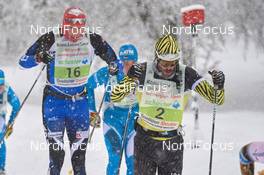 03.02.2019, Oberammergau, Germany (GER): Tyler Kornfield (USA), Adrien Mougel (FRA), (l-r)  - FIS World Loppet Koenig Ludwig Lauf, Oberammergau (GER). www.nordicfocus.com. © Rauschendorfer/NordicFocus. Every downloaded picture is fee-liable.