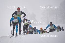 03.02.2019, Oberammergau, Germany (GER): Gerard Agnellet (FRA), Christian Voelz (GER), (l-r)  - FIS World Loppet Koenig Ludwig Lauf, Oberammergau (GER). www.nordicfocus.com. © Rauschendorfer/NordicFocus. Every downloaded picture is fee-liable.
