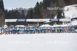 10.02.2019, Morez, France (FRA): Start of the race - FIS World Loppet LaTransjurassienne, Morez (FRA). www.nordicfocus.com. © Rauschendorfer/NordicFocus. Every downloaded picture is fee-liable.