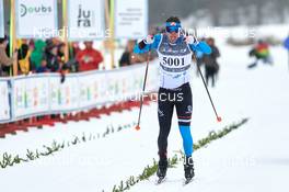09.02.2019, Morez, France (FRA): Antoine Auger (FRA) - FIS World Loppet LaTransjurassienne, 56 km classic race, Morez (FRA). www.nordicfocus.com. © Rauschendorfer/NordicFocus. Every downloaded picture is fee-liable.