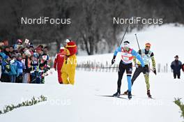 10.02.2019, Morez, France (FRA): Gerard Agnellet (FRA), Benoit Chauvet (FRA), (l-r)  - FIS World Loppet LaTransjurassienne, Morez (FRA). www.nordicfocus.com. © Rauschendorfer/NordicFocus. Every downloaded picture is fee-liable.
