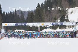 10.02.2019, Morez, France (FRA): Start of the race - FIS World Loppet LaTransjurassienne, Morez (FRA). www.nordicfocus.com. © Rauschendorfer/NordicFocus. Every downloaded picture is fee-liable.