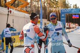 17.02.2019, Tartu, Estonia (EST): FABIO Lechner (SUI), NIKO Koskela (FIN) - FIS World Loppet Tartu Marathon, Tartu (EST). www.nordicfocus.com. © Tumashov/NordicFocus. Every downloaded picture is fee-liable.