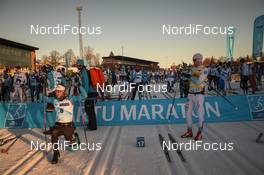 17.02.2019, Tartu, Estonia (EST): Start, DAMIEN Tarantola (FRA) - FIS World Loppet Tartu Marathon, Tartu (EST). www.nordicfocus.com. © Tumashov/NordicFocus. Every downloaded picture is fee-liable.