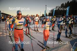 17.02.2019, Tartu, Estonia (EST): Start, TATJANA Stiffler (SUI), TATJANA Mannima (EST) - FIS World Loppet Tartu Marathon, Tartu (EST). www.nordicfocus.com. © Tumashov/NordicFocus. Every downloaded picture is fee-liable.