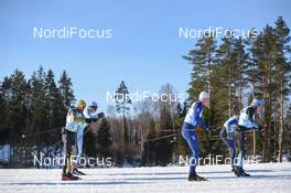 17.02.2019, Tartu, Estonia (EST): LOIC Guigonnet (FRA), NIKO Koskela (FIN), BASTIEN Poirrier (FRA), PETTER SOLENG Skinstad (NOR), FABIO Lechner (SUI), DAMIEN Tarantola (FRA), CHRISTOPHER Kalev (EST), ADRIEN Mougel (FRA), BENOIT Chauvet (FRA), CORSIN Hoesli (SUI), MART KEVIN P??lluste (EST) - FIS World Loppet Tartu Marathon, Tartu (EST). www.nordicfocus.com. © Tumashov/NordicFocus. Every downloaded picture is fee-liable.