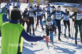 17.02.2019, Tartu, Estonia (EST): MARIE Kromer (FRA), RAIKO Jool (EST) - FIS World Loppet Tartu Marathon, Tartu (EST). www.nordicfocus.com. © Tumashov/NordicFocus. Every downloaded picture is fee-liable.