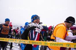 03.03.2019, Mora, Sweden (SWE): Event Feature: start of the race with undefined athletes competing on the track  - Visma Ski Classics and FIS Marathon Cup Vasaloppet, Mora (SWE). www.nordicfocus.com. © Manzoni/NordicFocus. Every downloaded picture is fee-liable.