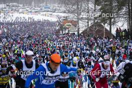 03.03.2019, Mora, Sweden (SWE): Event Feature: undefined athletes compete on the track - Visma Ski Classics and FIS Marathon Cup Vasaloppet, Mora (SWE). www.nordicfocus.com. © Manzoni/NordicFocus. Every downloaded picture is fee-liable.