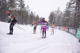 03.03.2019, Mora, Sweden (SWE): Andreas Nygaard (NOR), Ilya Chernousov (RUS), (l-r) - Visma Ski Classics and FIS Marathon Cup Vasaloppet, Mora (SWE). www.nordicfocus.com. © Manzoni/NordicFocus. Every downloaded picture is fee-liable.