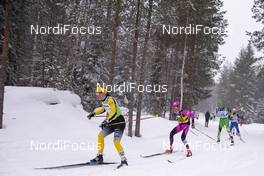 03.03.2019, Mora, Sweden (SWE): Lina Korsgren (SWE), Katerina Smutna (CZE), (l-r) - Visma Ski Classics and FIS Marathon Cup Vasaloppet, Mora (SWE). www.nordicfocus.com. © Manzoni/NordicFocus. Every downloaded picture is fee-liable.