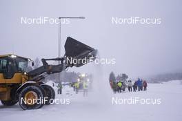 03.03.2019, Mora, Sweden (SWE): Event Feature: snow is brought to the track - Visma Ski Classics and FIS Marathon Cup Vasaloppet, Mora (SWE). www.nordicfocus.com. © Manzoni/NordicFocus. Every downloaded picture is fee-liable.