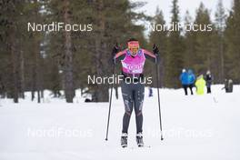13.04.2019, Levi, Finland (FIN): Sofie Elebro (SWE) - Visma Ski Classics Yllaes-Levi, Levi (FIN). www.nordicfocus.com. © Christian Manzoni/NordicFocus. Every downloaded picture is fee-liable.