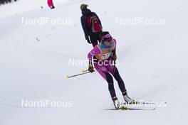 13.04.2019, Levi, Finland (FIN): Roxane Lacroix (FRA) - Visma Ski Classics Yllaes-Levi, Levi (FIN). www.nordicfocus.com. © Christian Manzoni/NordicFocus. Every downloaded picture is fee-liable.