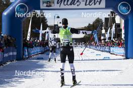 13.04.2019, Levi, Finland (FIN): Anton Karlsson (SWE) - Visma Ski Classics Yllaes-Levi, Levi (FIN). www.nordicfocus.com. © Christian Manzoni/NordicFocus. Every downloaded picture is fee-liable.
