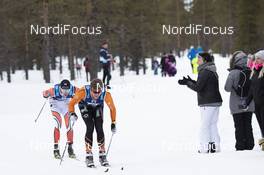 13.04.2019, Levi, Finland (FIN): Event Feature: Undefined athletes compete on the track - Visma Ski Classics Yllaes-Levi, Levi (FIN). www.nordicfocus.com. © Christian Manzoni/NordicFocus. Every downloaded picture is fee-liable.