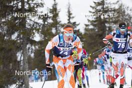 13.04.2019, Levi, Finland (FIN): Mart Kevin Polluste (EST) - Visma Ski Classics Yllaes-Levi, Levi (FIN). www.nordicfocus.com. © Christian Manzoni/NordicFocus. Every downloaded picture is fee-liable.