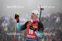 12.01.2020, Oberhof, Germany (GER): Fabien Claude (FRA) -  IBU world cup biathlon, mass men, Oberhof (GER). www.nordicfocus.com. © Manzoni/NordicFocus. Every downloaded picture is fee-liable.